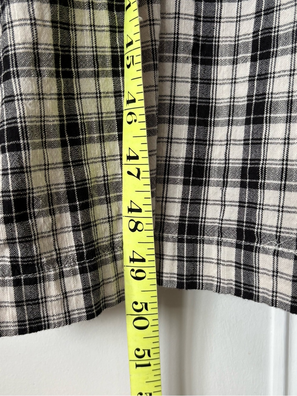 Old Navy Plaid Puff Sleeve Smocked Midi Swing Dress Size XL Cottagecore Peasant - Picture 16 of 16